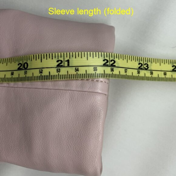 Reitmans Faux-Leather Jacket Small - Picture 9 of 11